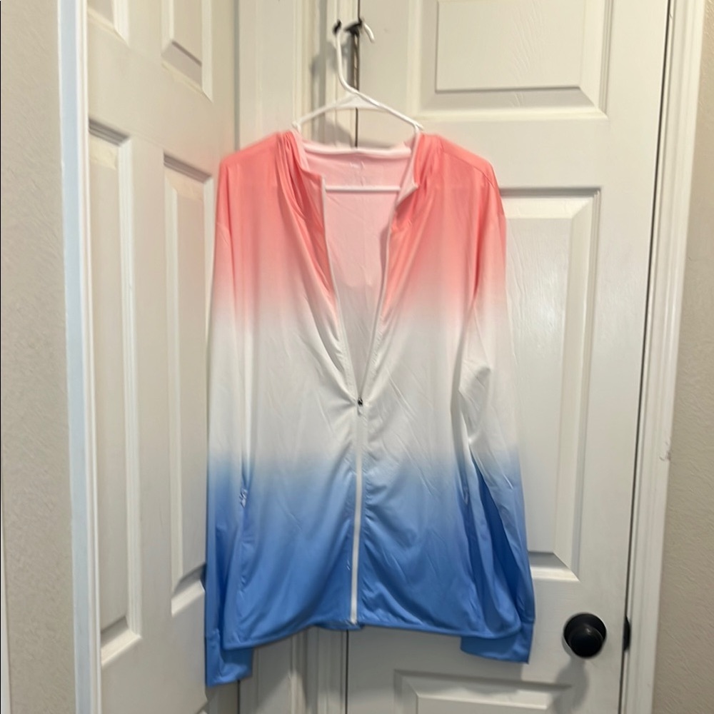 LIBIN Zip-Up sweater hoodie size 3XL